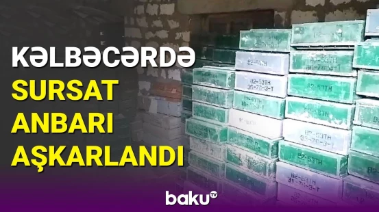 Müdafiə Nazirliyindən açıqlama: Kəlbəcərdə sursat anbarı aşkarlandı