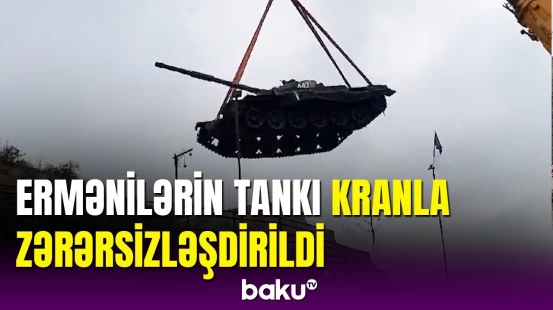 Ermənilərin daha bir simvolu məhv edildi