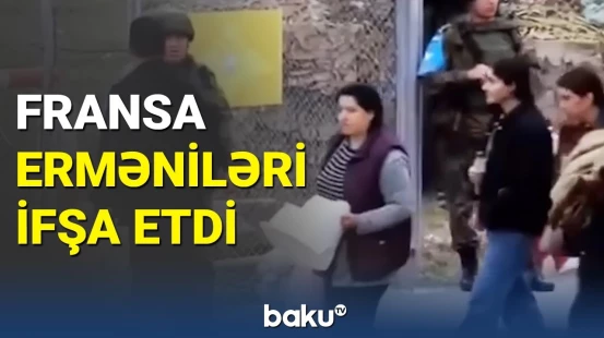 Fransanın xarici işlər naziri fərqində olmadan separatçıları ifşa etdi