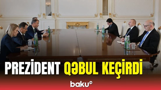 İlham Əliyev Toivo Klaarı qəbul edib