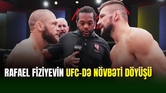 Rafael Fiziyev UFC-də daha bir görüş keçirib