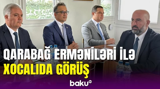 Qarabağ erməniləri Yevlaxdan sonra görüş üçün Xocalıya gəldi