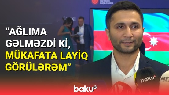 "ZOOM" müsabiqəsi ilk dəfə Azərbaycanda: Baku TV-nin əməkdaşı mükafata layiq görüldü