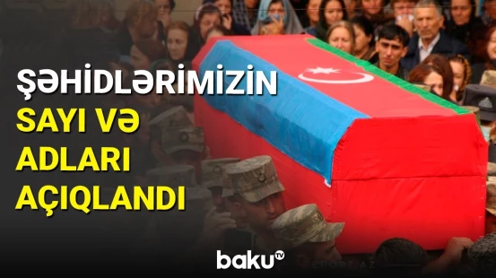 Antiterror tədbirlərində şəhid olan hərbçilərimizin siyahısı açıqlandı
