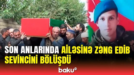 Dronla düşmən səngərlərini məhv edərkən şəhid oldu
