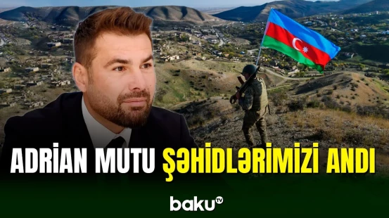 “Neftçi”nin baş məşqçisi Adrian Mutudan şəhidlərlə bağlı paylaşım