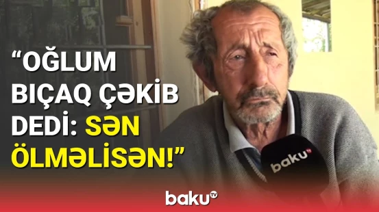 Şəkidə az qala ailə faciəsi yaşanacaqdı: yaralanan ata hadisə anından danışdı