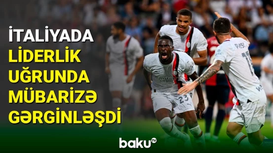 “Napoli” və “Milan”ın qalib gəldiyi turda “İnter” məğlub oldu