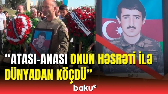 Qalıqları 30 il sonra Xocavənddə tapıldı: şəhid Cahid Nağıyevin dəfni
