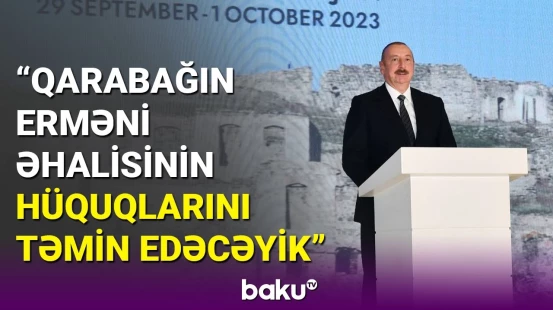 Prezident bölgədəki reallıqlardan danışdı