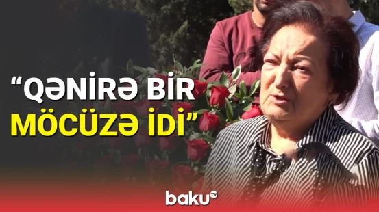 Elmira Süleymanova göz yaşlarına boğuldu