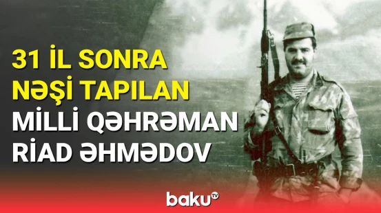 Daşaltı əməliyyatında itkin düşən hərbçimiz 31 il sonra torpağa tapşırıldı