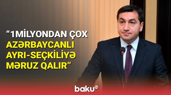 Hikmət Hacıyevdən beynəlxalq donorlara cavab