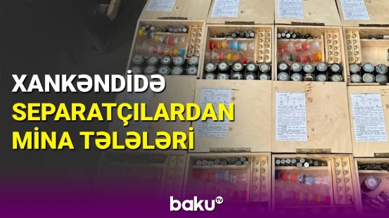 DİN və ANAMA Xankəndidəki mina tələləri ilə bağlı birgə məlumat yaydı