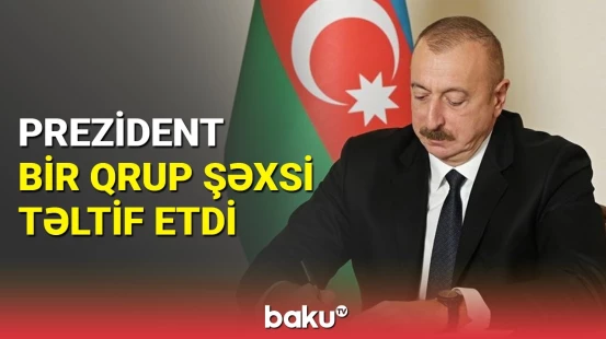 İlham Əliyevdən yeni sərəncamlar