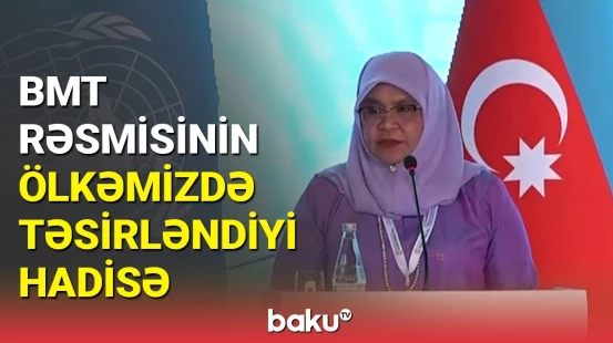 BMT rəsmisindən Azərbaycana təşəkkür