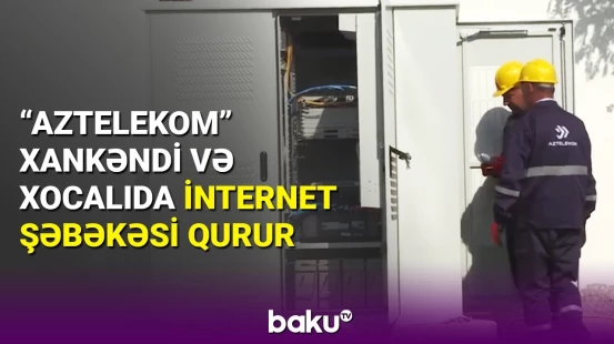 İşğaldan azad edilən ərazilərdə internet bərpa olunub