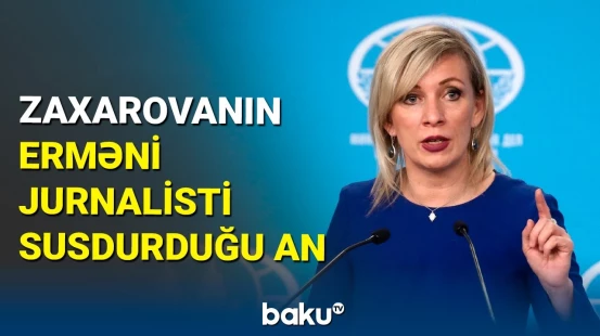 Zaxarovadan erməni jurnalistə şillə kimi cavab: Qərbin məqsədi nədir?