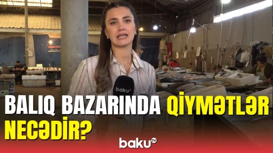 Keşlə bazarında bir gün: Bazar günündən başqa hər gün təzə məhsul gəlir