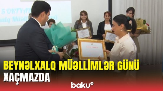 Heydər Əliyevin təhsil işçilərinə böyük qayğısı: Xaçmazda müəllimlər günü qeyd edildi