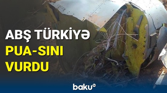 ABŞ qırıcısı Suriyada Türkiyə PUA-sını vurdu