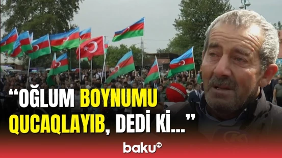 Samux şəhidi Həsən Həsənov dəfn edildi: atası oğlu ilə son görüşündən danışdı