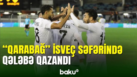 “Qarabağ” Avropa liqasında ikinci qələbəsini qazandı