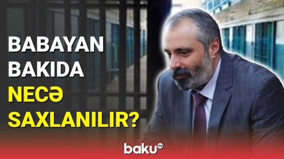 "Nəhəng" separatçı Davit Babayan Bakıda saxlanılması barədə nə dedi?