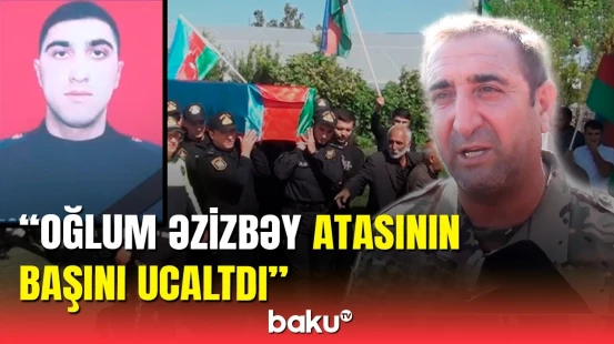 26 yaşlı şəhid izdihamla dəfn olundu