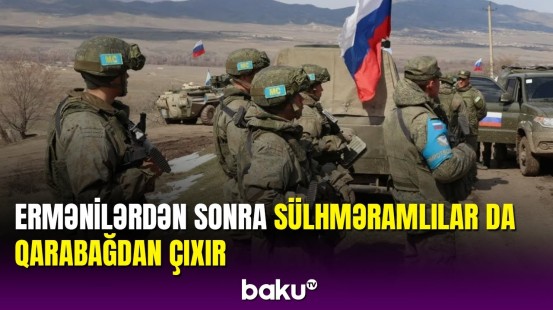 Rusiya MN-dən Qarabağla bağlı açıqlama: Sülhməramlılar daha 3 postunu bağladı