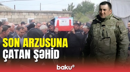 Şəhid olmağı arzulayan Xəlfəli Soltanovun dəfni: Bacısı şəhidin son gedişini xatırladı