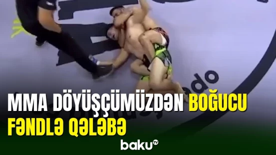 MMA döyüşçülərimiz Elgün Xanoğlanlı və Amin Qasımovdan "Open FC"-də qələbə