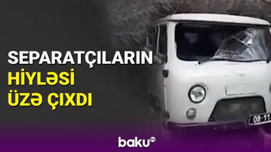 Tibbi yardım maşınından separatçılar bu məqsədlə istifadə etdilər