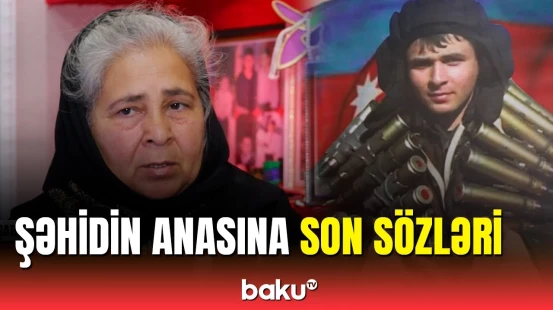 Şəhid Vüsal Dəmirov ölümündən sonra 3 medalla təltif edilib: İsmayıllıdan təsirli görüntülər