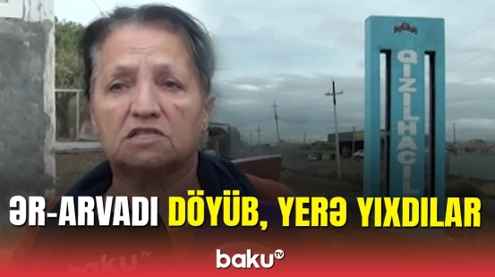 Oğrular yaşlı ər və arvadına faciə yaşatdı: Goranboyda dəhşətli quldurluq