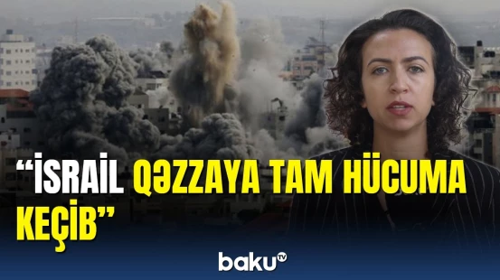 "Baku TV"nin əməkdaşı qaynar bölgədə: bölgədə vəziyyət gərgindir