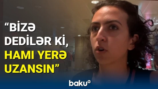 İsrail hava limanı atəş altında: əməkdaşımız çətin vəziyyətdə qaldı