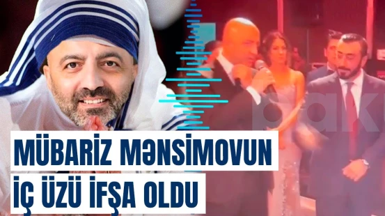 Dedikləri ilə etdikləri üst-üstə düşməyən "xeyriyyəçi" Mübariz Mənsimov