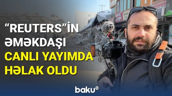 Livanda "Reuters"in əməkdaşı həlak olub
