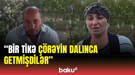 Qusarda zəhərlənən qardaşların evindən reportaj