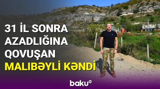 İlham Əliyev Şuşanın Malıbəyli kəndində