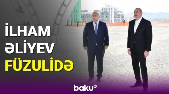 Prezident Füzuli rayonuna səfər edib