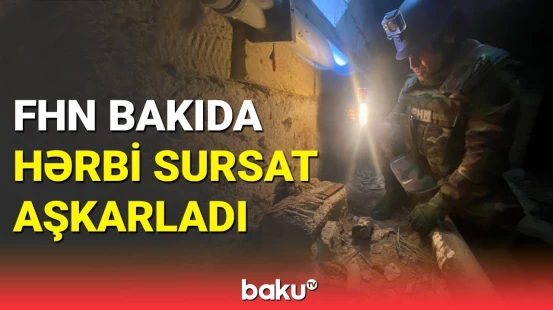 Son dəqiqə: Bakıda əl qumbarası, partladıcılar və avtomat mərmiləri aşkarlandı