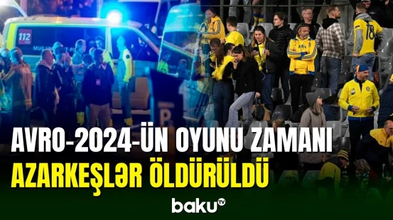 Brüsseldə Belçika - İsveç görüşü zamanı azarkeşlər güllələnib