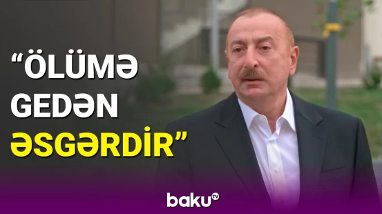 İlham Əliyev: Atəş altında qabağa getmək böyük cəsarət tələb edir