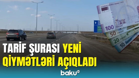 Dərmanların və alternativ maşın yolunun yeni qiymətləri açıqlandı