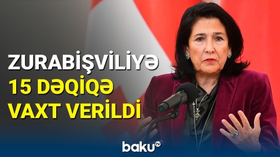 Gürcüstan parlamentində gərgin anlar: Zurabişvilinin impiçment məsələsi