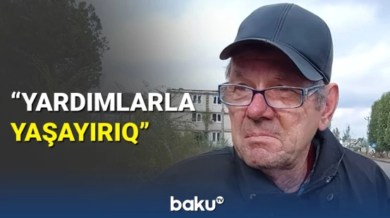 Ukraynanın xaraba qalmış şəhərindən reportaj
