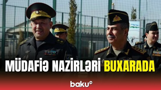 Azərbaycan və Özbəkistan müdafiə nazirləri Buxarada görüşüblər