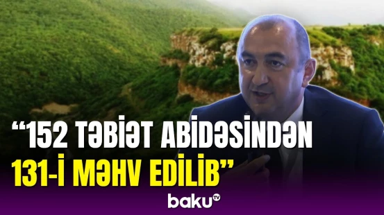 Nazir müavini Ermənistanın ekoterrorundan danışdı